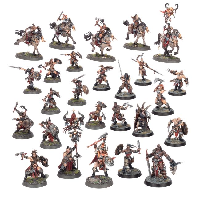 WH AOS Spearhead: S/T/Darkness Darkoath Raiders2