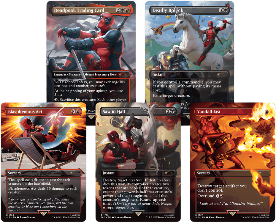 Secret Lair MTG: Marvel Deadpool (NO-FOIL)2