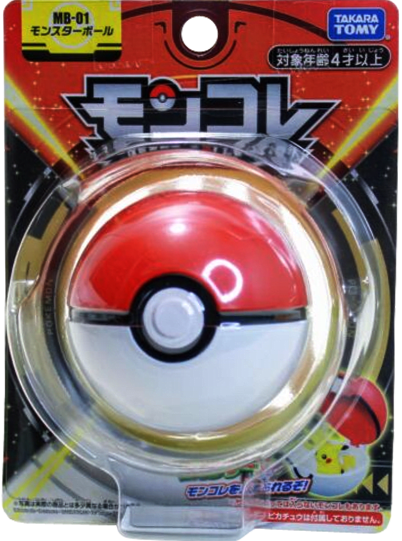 Figura Moncolle Takara Tomy: Pokeball 0