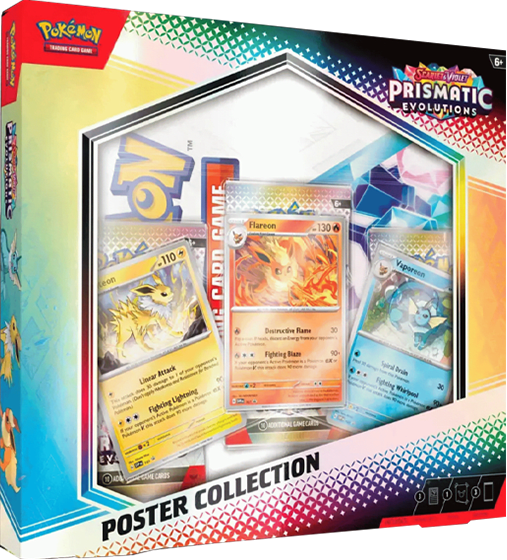 Poster Collection Pokémon TCG: Prismatic Evolutions 0