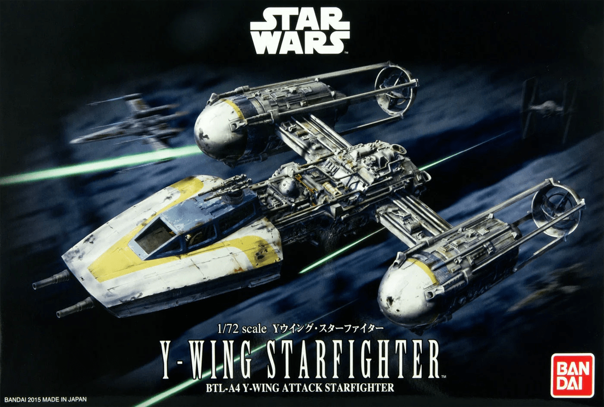 Model Kit Bandai Hobby Star Wars: Y-Wing Starfighter 0
