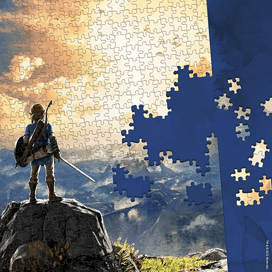 Puzzle USAopoly 1000 Piezas: The Legend Of Zelda Breath Of The Wild2