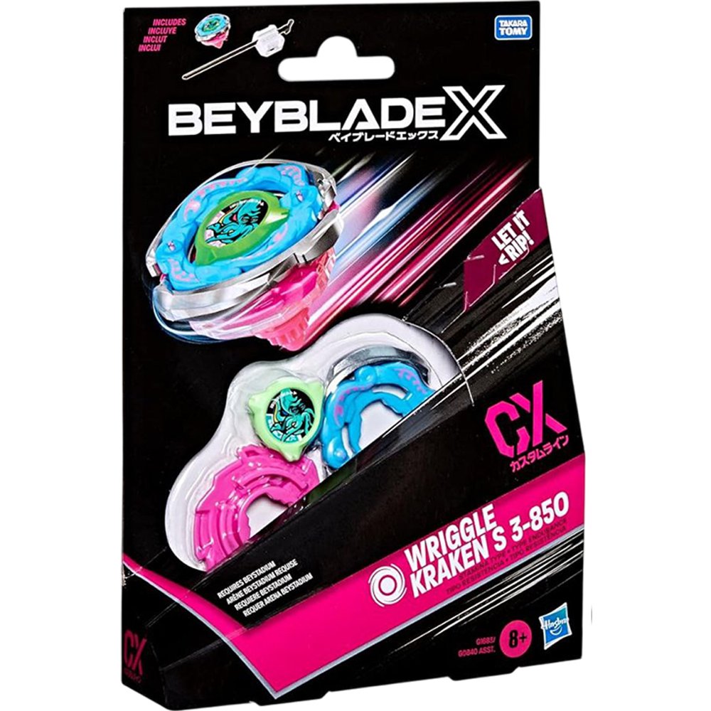 Beyblade X CX Wriggle Kraken S 3-850 | Top 8 Game Center
