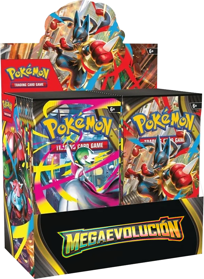 Caja de Sobres Pokémon TCG: Megaevolución | Top 8 Game Center