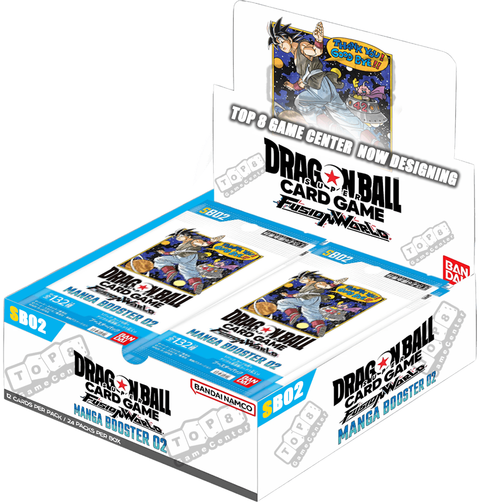 PREVENTA Caja de Sobres DBS Fusion World: Manga Booster 02 | Top 8