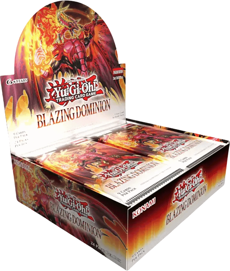 Caja de sobres Yu-Gi-oh!: Blazing Dominion | Top 8 Game Center