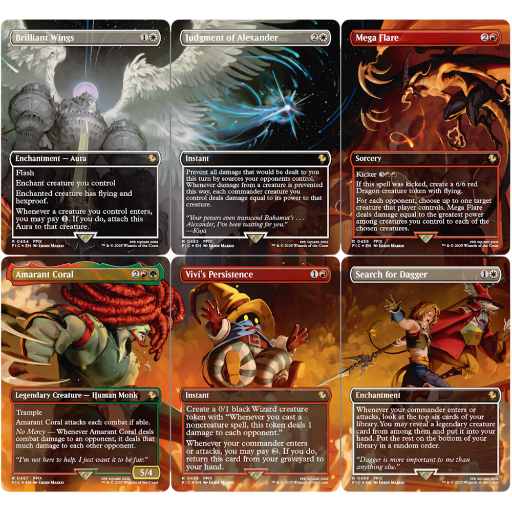 Scene Box MTG: Final Fantasy (The siege of Alexandria) | Top 8