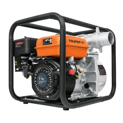 Motobomba autocebante a gasolina 7 HP salida 3