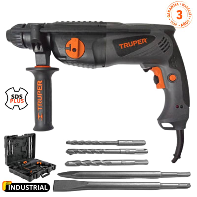 Rotomartillo industrial SDS PLUS 3 JOULES 850W 220V Truper