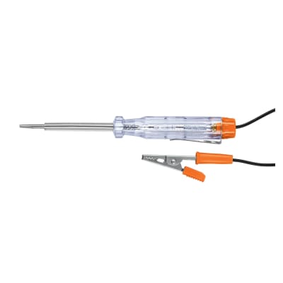 Probador de corriente circuitos 6 - 12V, camión  desarmador 14cm, truper