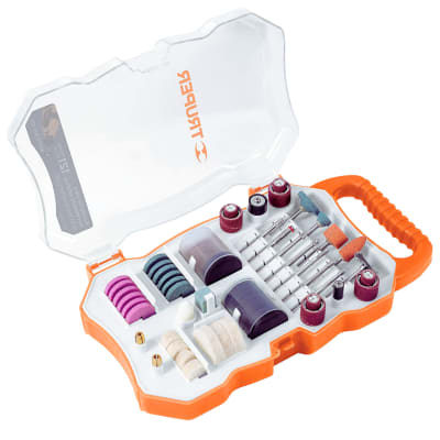 Juego de accesorios para herramienta rotativa, 121 piezas - TRUPER