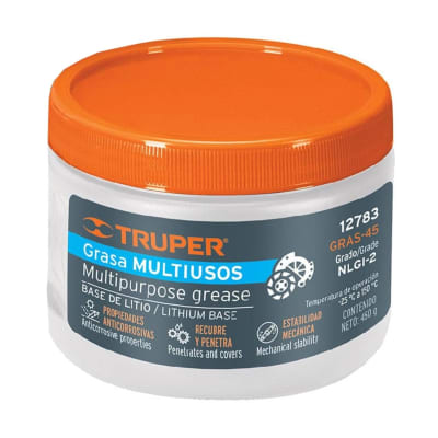 Grasa lubricante multiuso de litio 450g - Truper