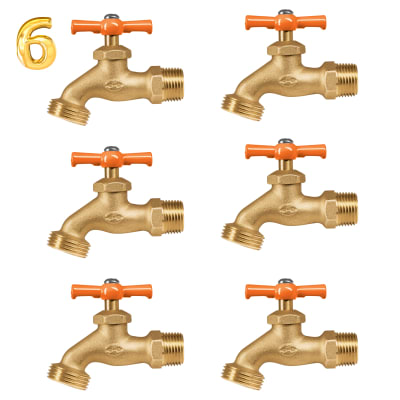 Juego 6 caños de Jardín 1/2