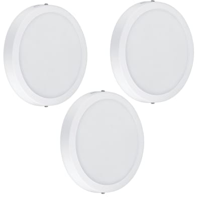 PANEL LED REDONDO LUZ BLANCO 18W FSL PACK 3 UNIDADES
