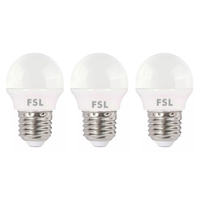 Foco led 3W luz blanco mini foco FSL pack 3 unidades