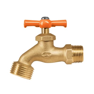 LLAVE CAÑO DE JARDÍN ROBUSTO 12 BRONCE TRUPER