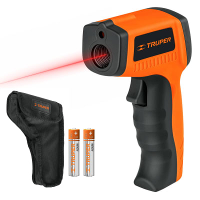 Medidor de temperatura láser  inflarrojo de -50°C a 500°C truper