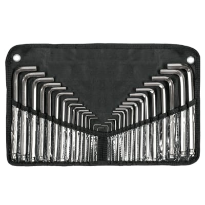 Juego llaves Allen largas std y mm 30 piezas, Truper