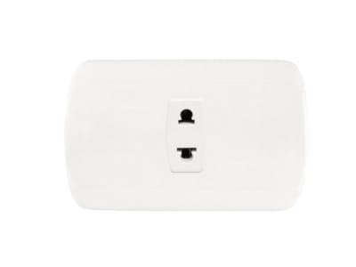 Tomacorriente simple clásico home light