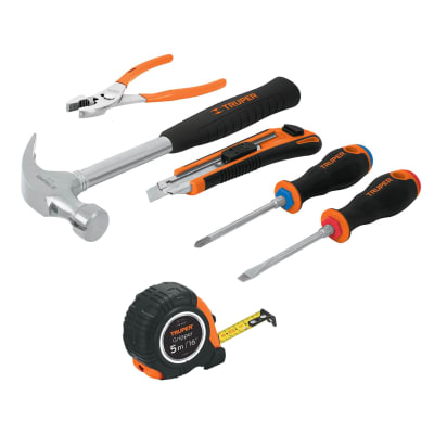 Juego de Herramientas caseras 6 piezas, Truper