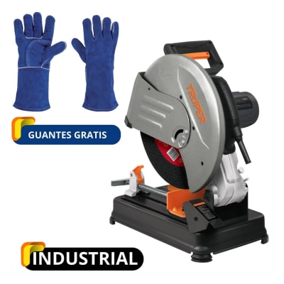 MEGACOMBO SOLDADORA 200A TRONZADORA DE METALES ELECTRODOS Y GUANTES