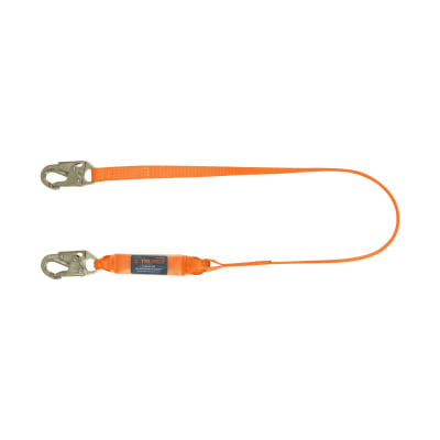 Línea de vida 18m cinta políéster absorbedor impacto ANSI Truper