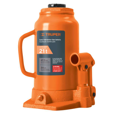 Gata hidráulica tipo botella 21 toneladas truper