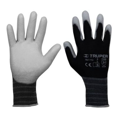 Guantes de nylon puliuretano talla G - TRUPER