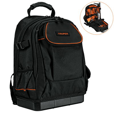 Mochila portaherramientas con 57 compartimientos, Truper