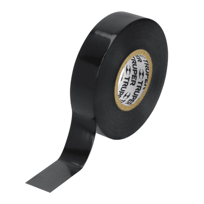 Cinta aislante COLORES truper 19mm x 9m NEGRO