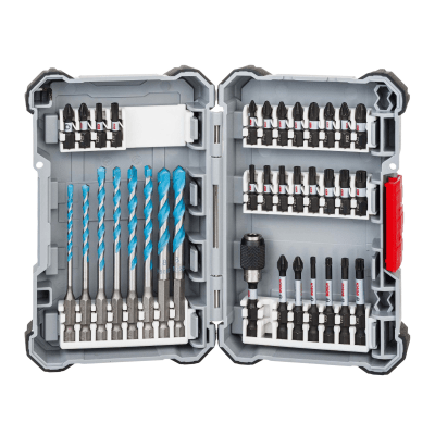Set MultiConstrución Brocas +puntas para atornillar ImpctControl 35pzs