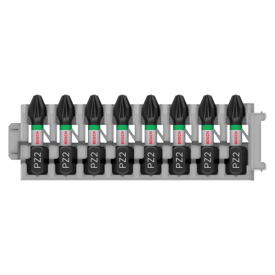 Set Puntas de Impacto Control Acero PRO PZ2 x 25mm 8 piezas Bosch