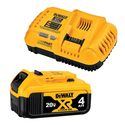 BATERIA 20V 4A Cargador Rápido 20V FLEXVOLT CARGA RAPIDA 8A Dewalt