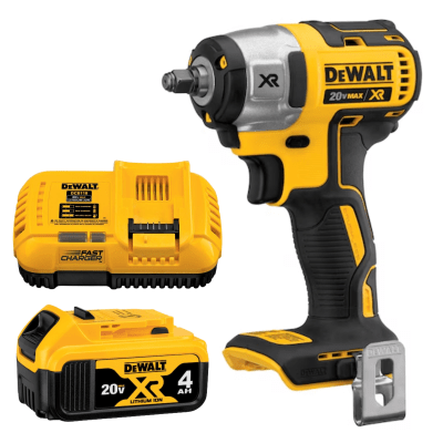 Llave de Impacto 38 20V XR bateria 4A BRUSHLESS CARGA RAPIDA DEWALT