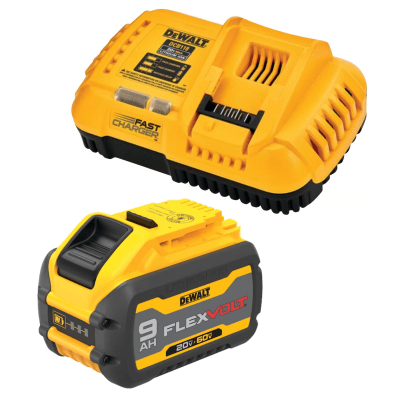 BATERIA 20V Y 60V 9A Cargador Rápido 20V 8A COMBO FLEXVOLT DEWALT