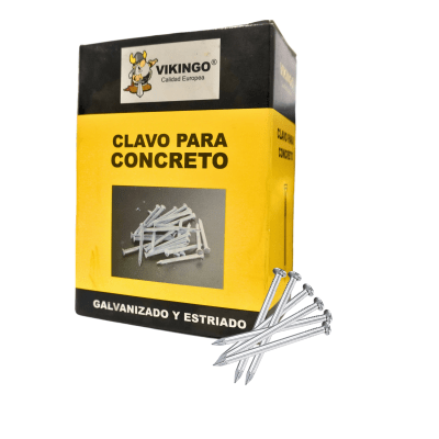 CLAVO PARA CONCRETO 1 1/2 X 500 PZAS