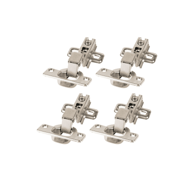 4 bisagras cangrejo cobertura interna 110° Hermex