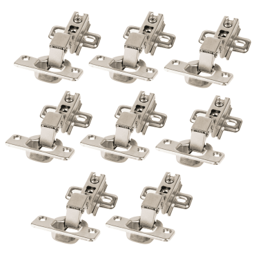 8 bisagras cangrejo cobertura interna 110° Hermex