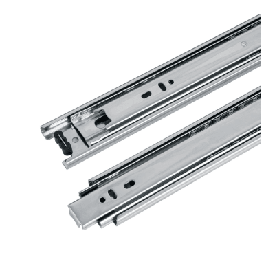 6 correderas extensión 45 cm p/cajón HERMEX