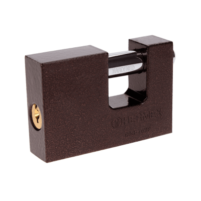 Candado antipalanca 70 mm cuerpo de hierro, Hermex