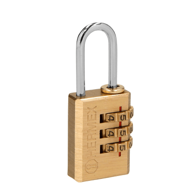 Candado con clave de combinación 20 mm HERMEX