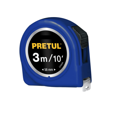 Wincha cinta métrica 3m Azul Pretul