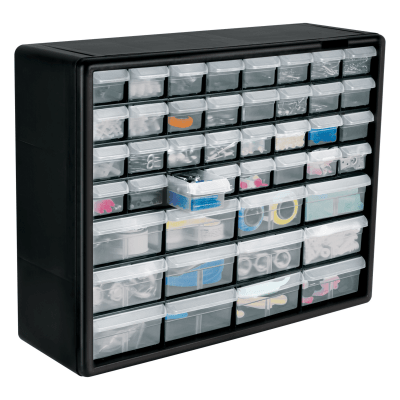 Organizador con 44 gavetas, Truper