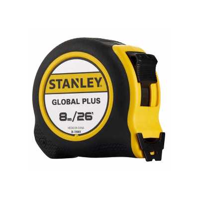 Nuevo Modelo Wincha 8m x 25mm anti impacto Global Plus STANLEY