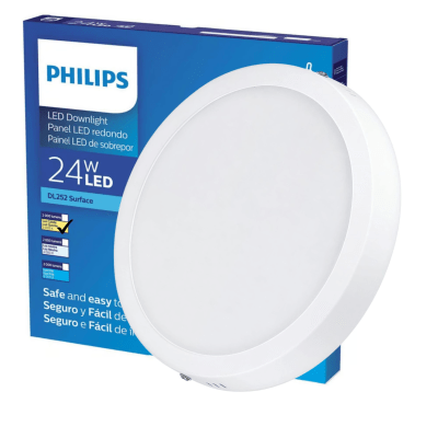 FOCO LED PHILIPS DOWNLIGHT 24W LUZ CALIDA