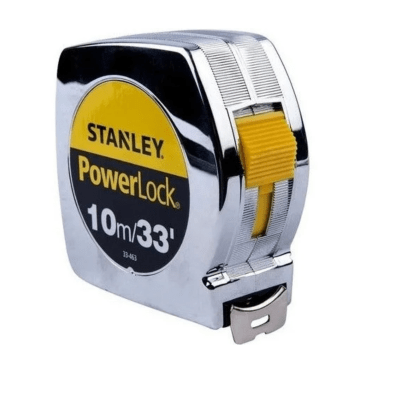 Wincha Cinta Métrica 10m POWERLOCK  STANLEY