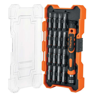 JUEGO DE DESARMADOR JOYERO 16 PIEZAS DESARMADOR DE CELULAR - TRUPER