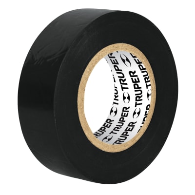 Cinta aislante truper 19mm x 9m - NEGRO