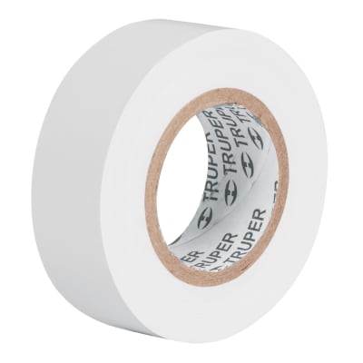 Cinta aislante truper 19mm x 9m - BLANCO