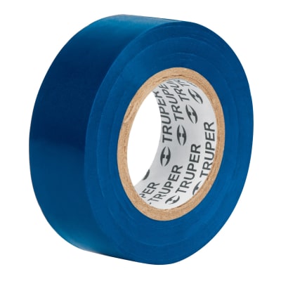 Cinta aislante Truper 19mm x 9m - AZUL